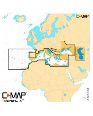 C-MAP DISCOVER X EM-T-045-D-MS - Southern Europe