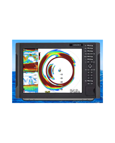 SONDA HONDEX HE-1270 12.1 " QUICK SCAN 360º - CON TRANSDUCTOR TD700  140/160/180/200 khz
