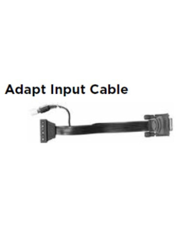 ADAPT INPUT CABLE NEGRO