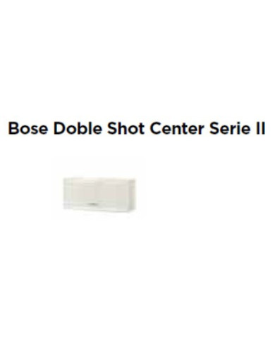 CUBO DOBLE SHOT CENTER II BLANCO