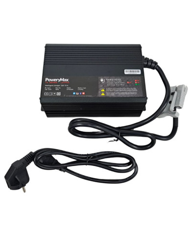Cargador PoweryMax 36V 15.0A para TX36100