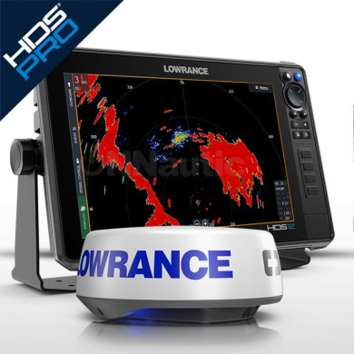 Pack de Radar HALO20+ Lowrance HDS 12 Pro