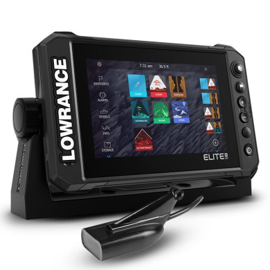 Lowrance Elite FS 7 with HDI 83/200 CHIRP/DownScan Transducer