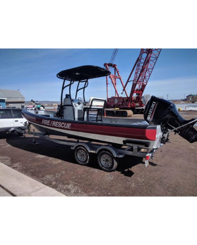 T-Top Universal Serie 600 de PoweryMax plata con tela negra para barcos y semirigidas