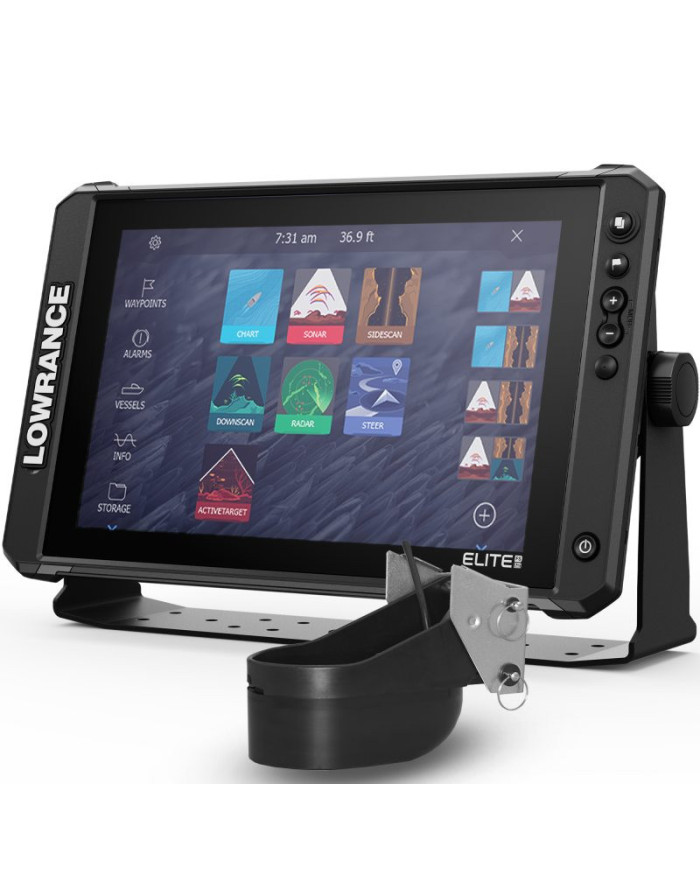 Lowrance Elite FS 12 con Transductor Airmar TM185M 1kW CHIRP