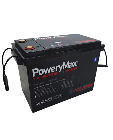 Batería de Litio LiFePO4 PoweryMax TX24100