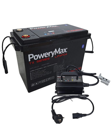 Batería de Litio LiFePO4 PoweryMax TX24100