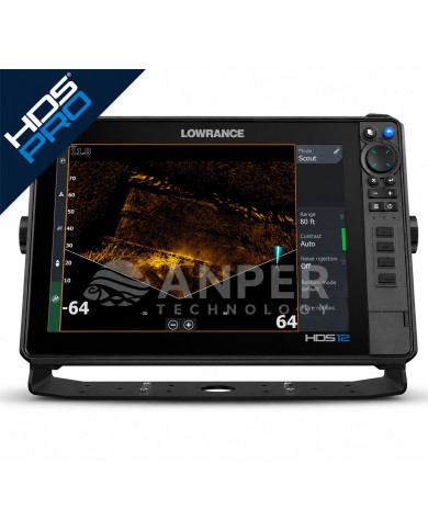 Lowrance HDS 12 Pro sin Transductor