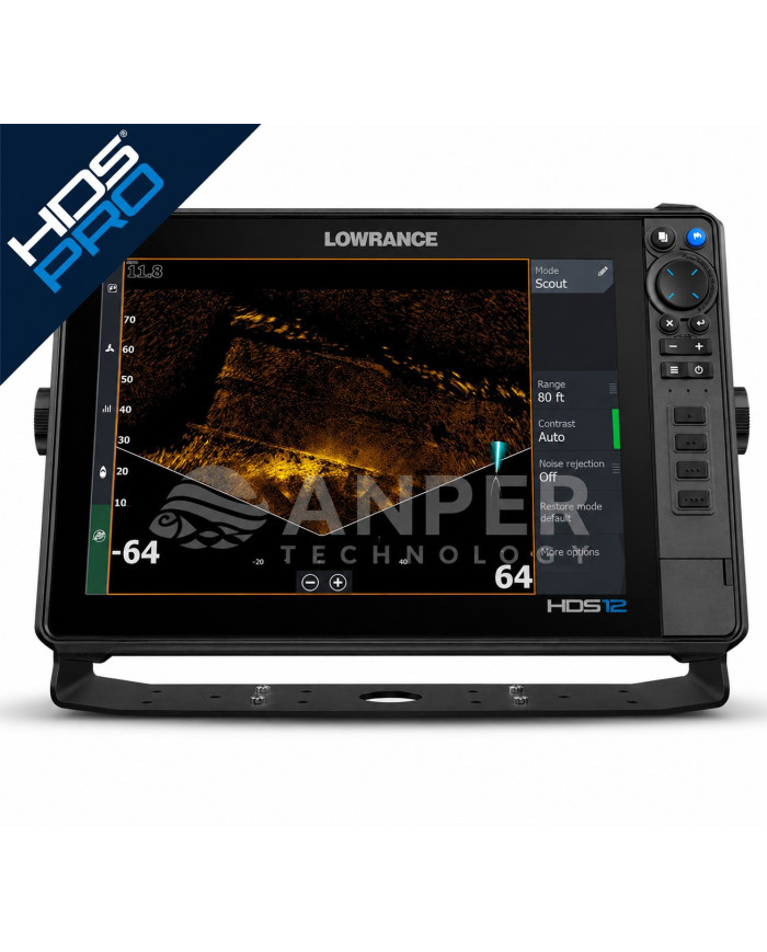 Lowrance HDS 12 Pro sin Transductor
