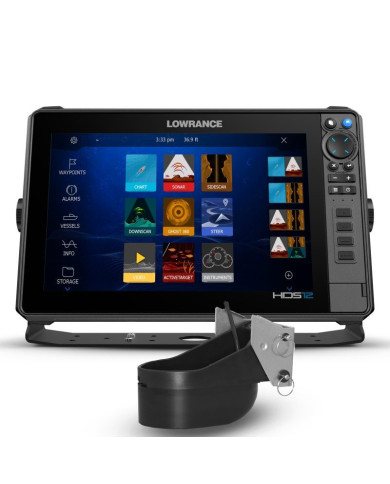 Lowrance HDS 12 Pro con Transductor Pasacascos TM265LM xSonic 1kW CHIRP