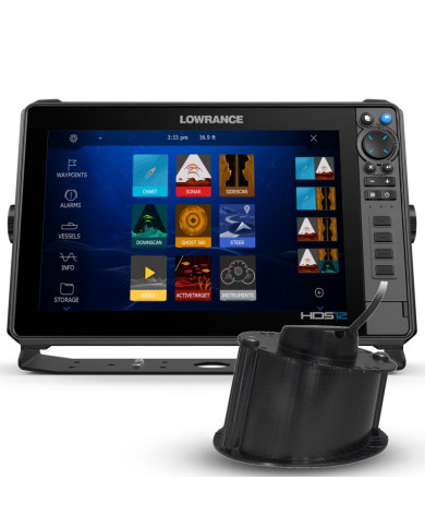 Lowrance HDS 12 Pro con Transductor Interior Airmar M135M 1kW CHIRP