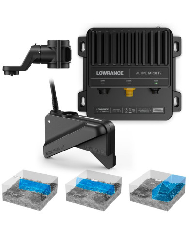 Lowrance Elite FS 12 con Transductor ActiveTarget 2 XL