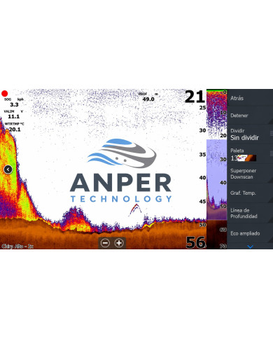 Transductor Popa Lowrance Eagle HDI 50/200 455/800 + DownScan