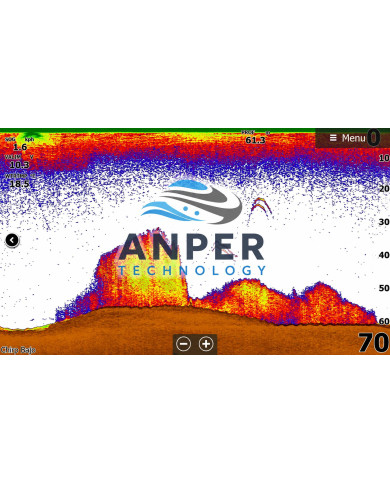 Transductor Popa Lowrance Eagle HDI 50/200 455/800 + DownScan