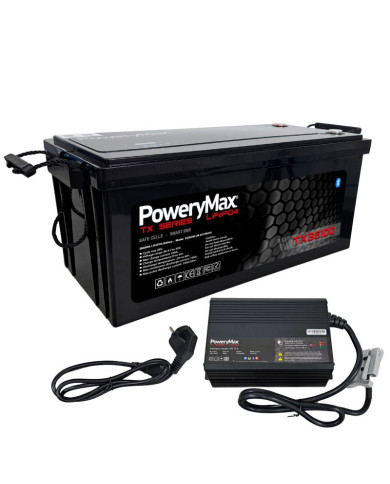 Motor Eléctrico Lowrance Ghost X 47" + Batería de litio PoweryMax TX36100