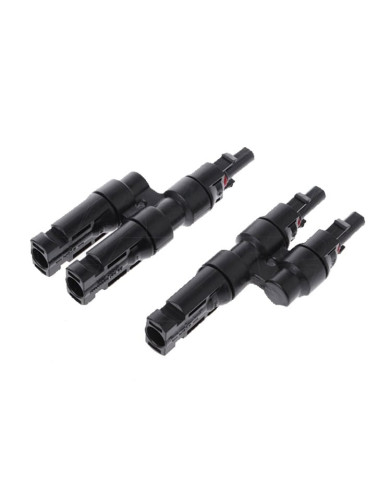 CONECTOR SOLAR MC4-Y 1xM-2F / 1xF-2M