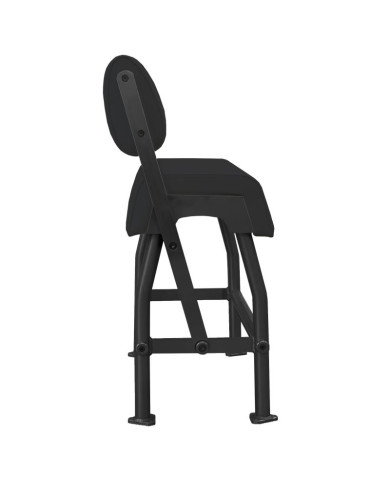 Asiento doble para barco de pesca en color negro con tejido negro AS200BB de PoweryMax