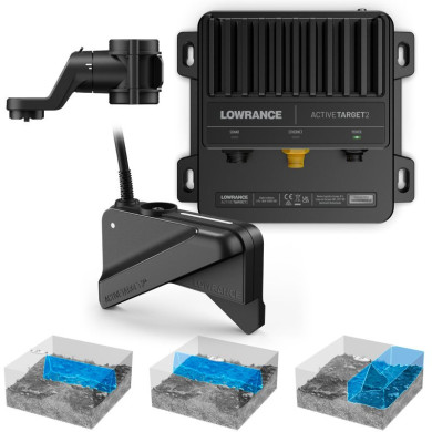 Lowrance HDS 9 Pro con Transductor ActiveTarget 2 XL y Batería de Litio PoweryMax TX50