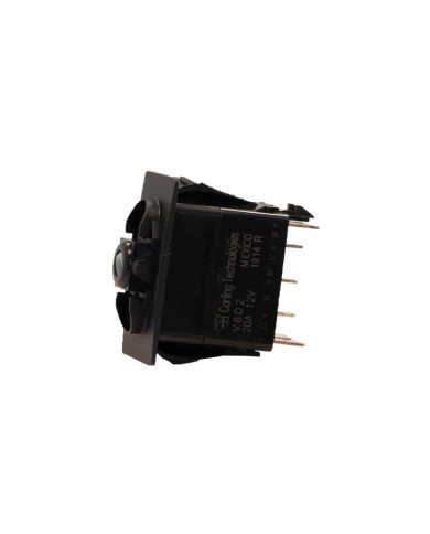 INTERRUPTOR CARLING ON-OFF-ON 1 POLO ROJO/ROJO 12V DC LI