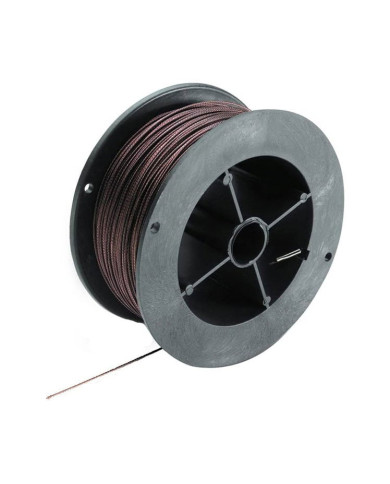 BOBINA CON 200 PIES . DE CABLE