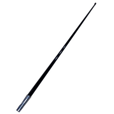 Antena VHF Lowrance Simrad 1m Montaje Rápido Negro / Inox