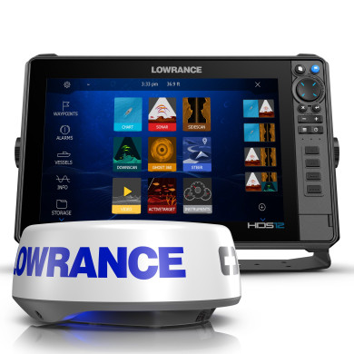 HALO20+ Radar Pack Lowrance HDS 12 Pro