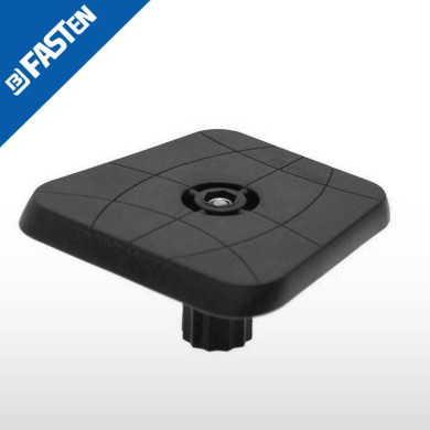 Base Borika Fasten SL223B Negro para Soporte de Sonda 100x100 mm