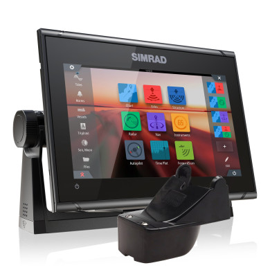 Simrad GO7 XSR con Transductor Airmar TM165HW