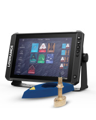 Lowrance Elite FS 10 con Transductor Pasacascos B45 xSonic 600w