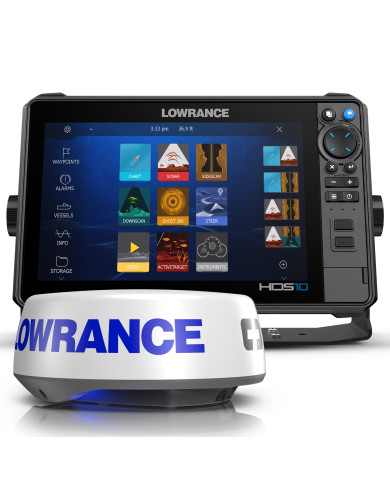 Pack de Radar HALO20+ Lowrance HDS 10 Pro
