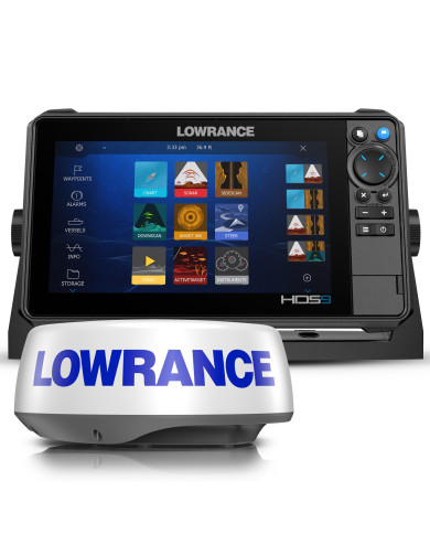 Pack de Radar HALO20 Lowrance HDS 9 Pro