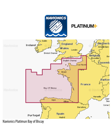 Navionics Platinum+ Bay of Biscay - Spain