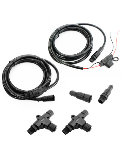 Kit Básico de Red NMEA2000 PoweryMax 1 Dispositivo IP68 CE