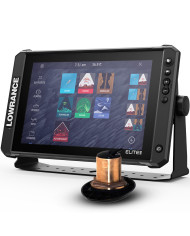 Lowrance Elite FS 12 con Transductor Pasacascos B148 HDI xSonic 600w