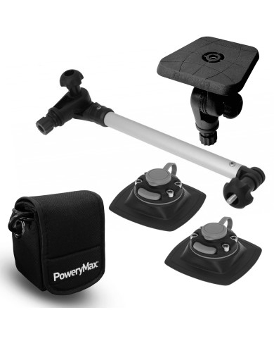 Pack PATO Borika + PoweryMax PX10 Soporte Cuadrado Negro