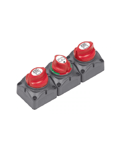 BEP BATTERY DISTRIBUTION CLUSTER FOR TWIN ENGINE WITH 2 BATTERY BANKS 2X701/1X701S HORIZONTAL