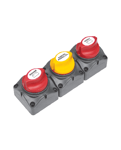 BEP BATTERY DISTRIBUTION CLUSTER FOR SINGLE ENGINE WITH 2 DEDICATED BATTERY BANKS 3X701 VERTICAL