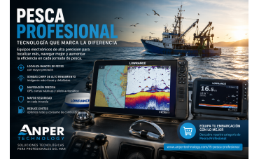 Pesca profesional: equipos electrónicos y tecnología para maximizar el rendimiento en el mar