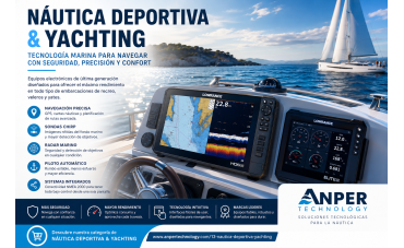 Náutica Deportiva & Yachting: tecnología marina para una navegación segura y de alto rendimiento