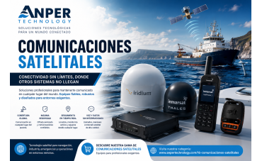 Comunicaciones Satelitales: conectividad segura y sin límites para entornos profesionales